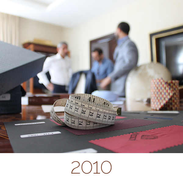 Total look tailored for men