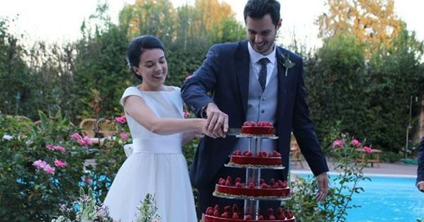 Abito blu con revers a Lancia per uno stile classico impeccabile