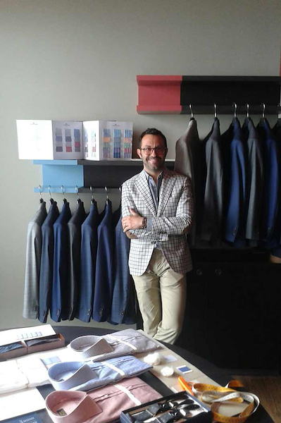 Abito business su misura