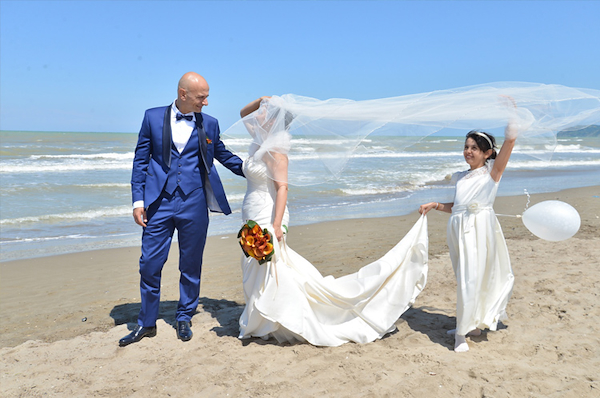 Abito sposo su misura in Tasmania Blu di Loropiana