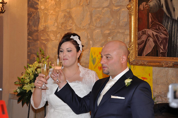 Abito sposo tre pezzi blu