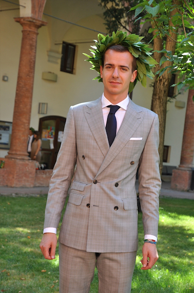 Doppiopetto su misura per Laurea