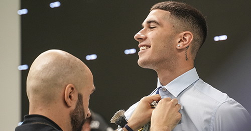 Sassuolo Calcio riconferma la scelta dei capi firmati Messori Uomo