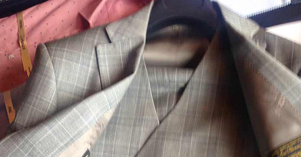 Made to measure business suits