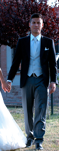 Made to measure groom morning dress