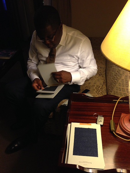 Suits fabrics choice