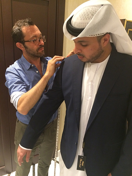Made-to-measure tailoring in Dubai