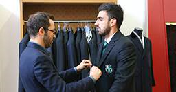 Messori wears Sassuolo calcio: 14 years of exclusive style