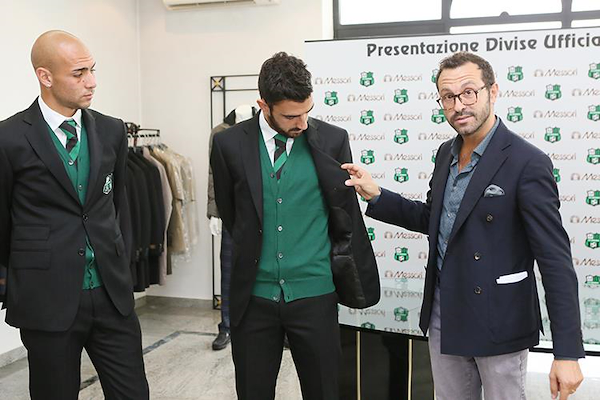 Presentazione nuova divisa ufficiale 2014/15 del Sassuolo Calcio