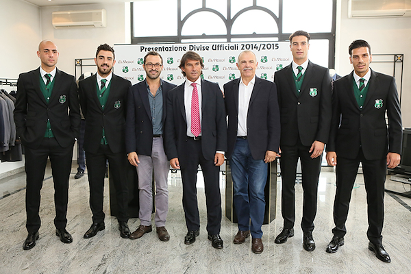 Presentazione nuova divisa ufficiale 2014/15 del Sassuolo Calcio