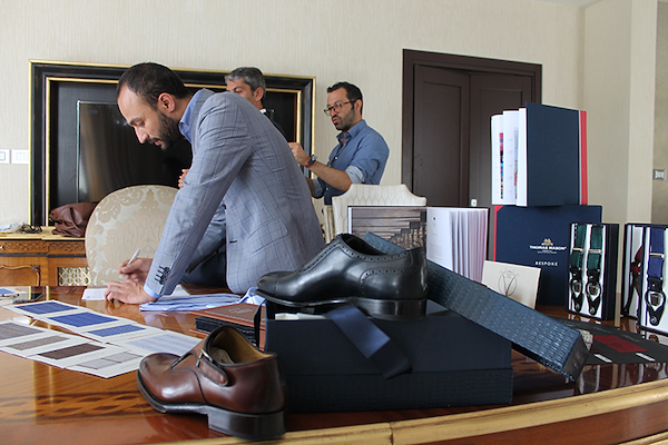 Misurazioni di sartoria su misura