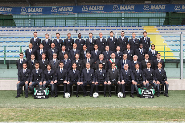 Il Sassuolo Calcio 2013 vestito da Messori