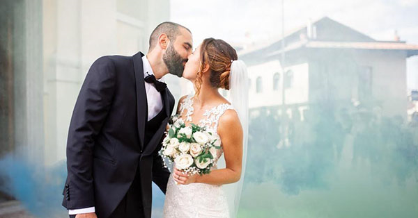 Smoking blu Midnight per uno sposo raffinato