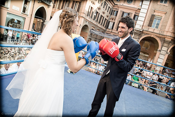 Tight su misura per sposo in lana seta