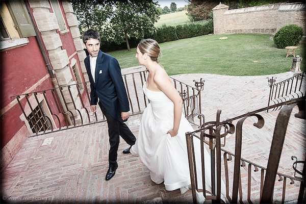 Tight su misura per sposo in lana seta