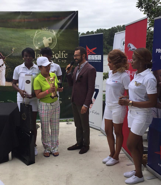 Un abito sartoriale Messori è il primo premio per il torneo internazionale di golf in Angola